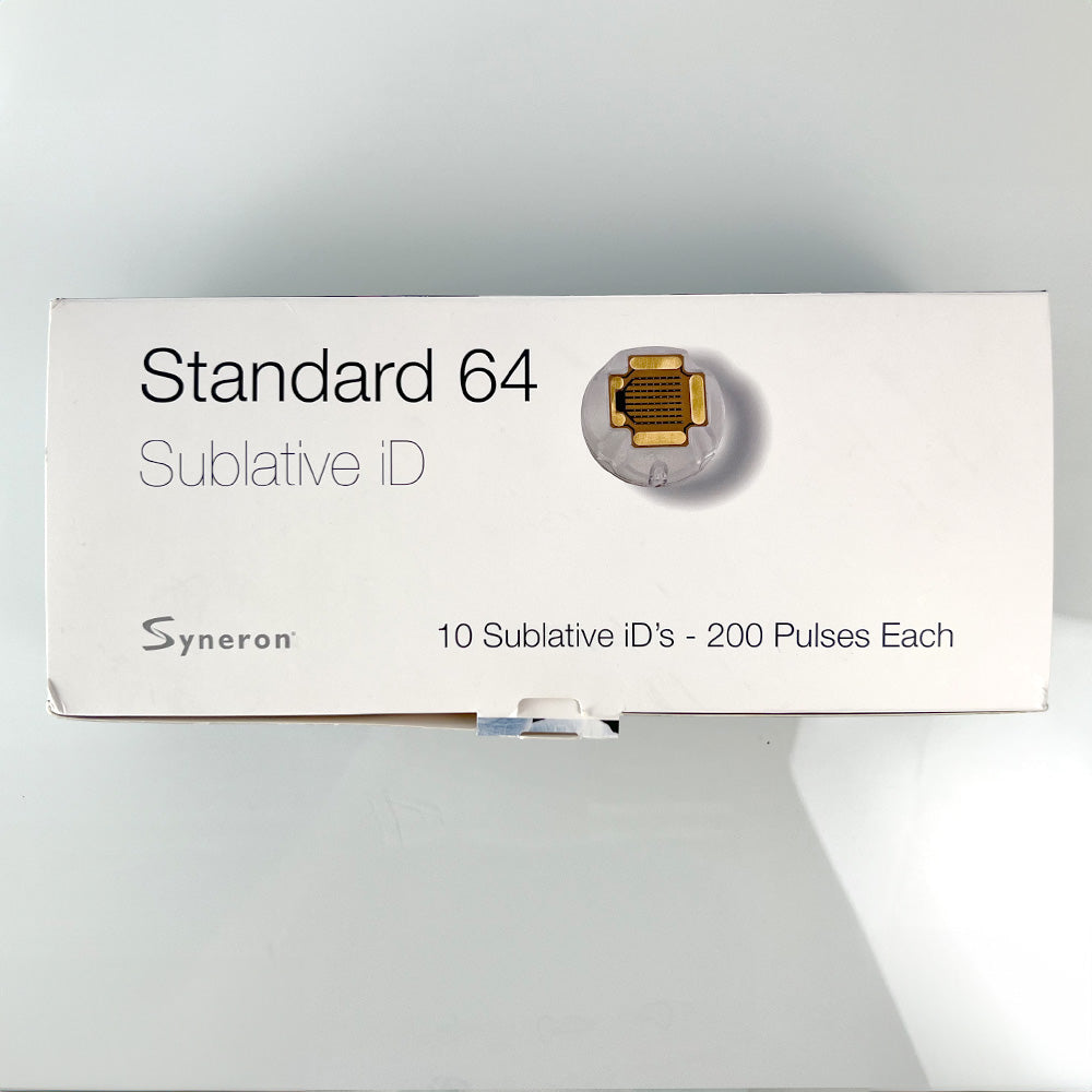 KT72861 Syneron Candela Standard 64 Sublative iD 200 Pulses ea NEW Box (x2 Tips)