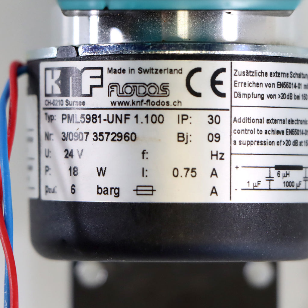 Palomar StarLux 500 Small KNF Solenoid Pump for Chiller Module Non-Working Part