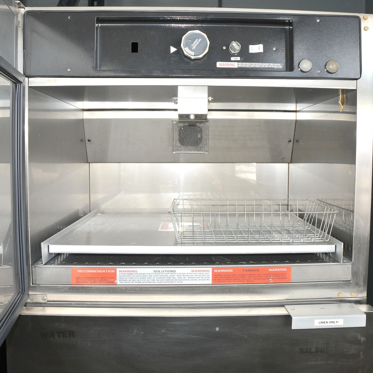 Steris AMSCO Blanket Linen Warming Cabinet M70WC-EL Surgical Heating PARTS AS-IS