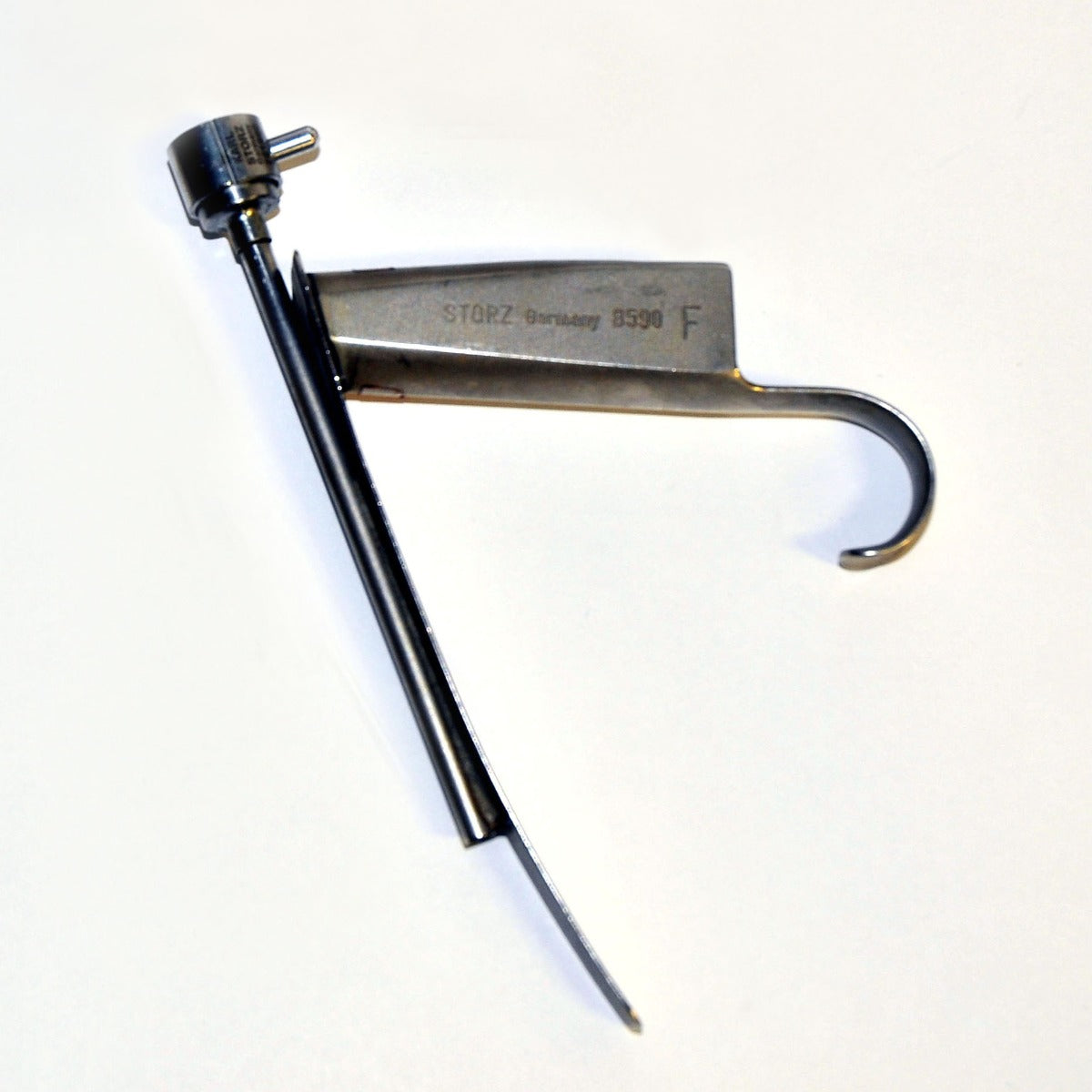 Storz 8590 F Optical Retractor w/Handle Endoscope German Stainless Steel 8590F