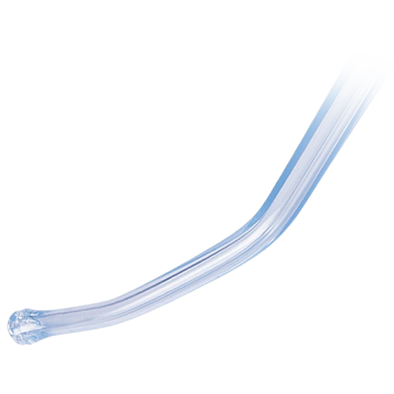 Yankauer Suction Instrument Large Bore, Bulb Tip, without Control Vent and 11.00/32.00" I.D. X 10.00’ Tube