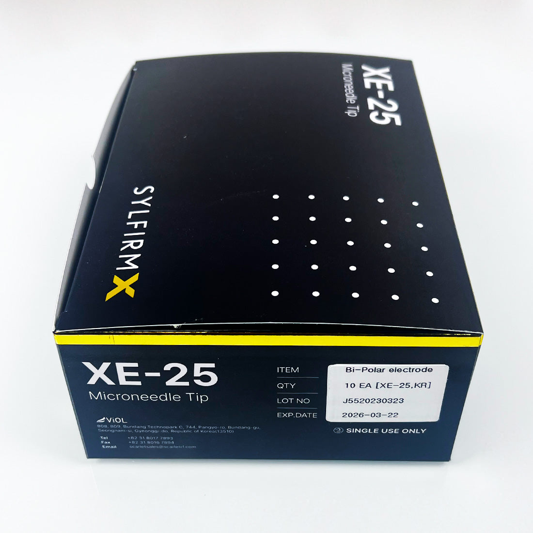 Sylfirm X Consumer BiPolar Electrode J25BM XE-25 KR Microneedling Tips x10
