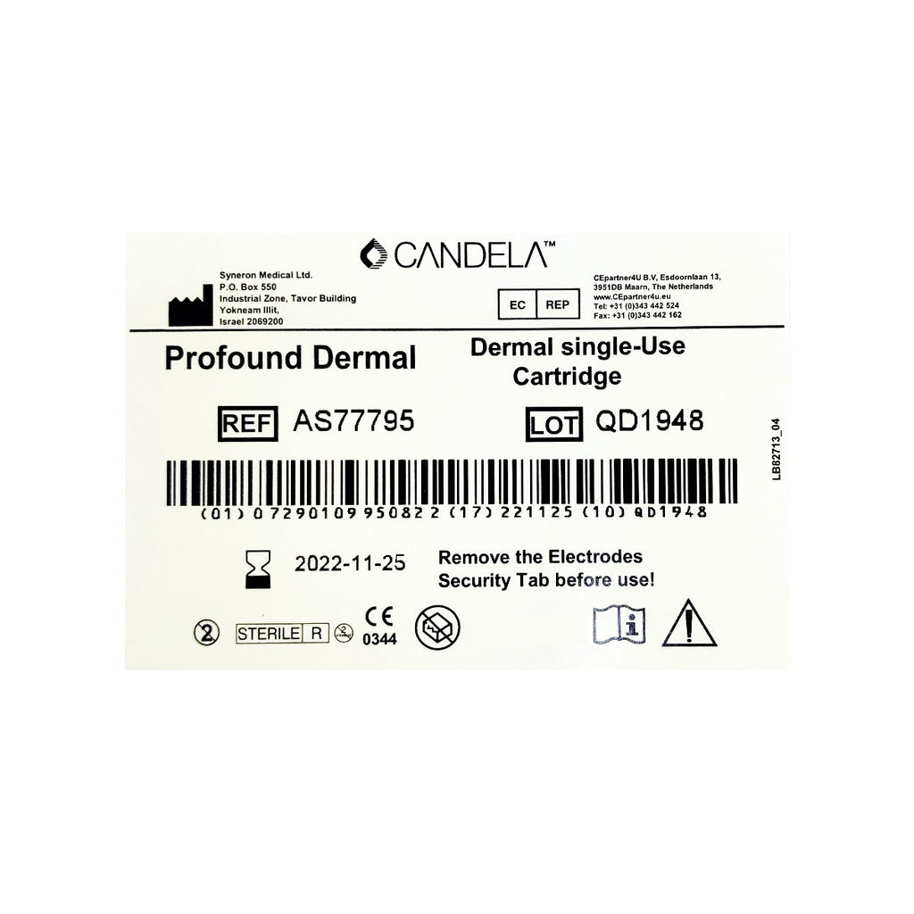 Syneron Candela Profound Dermal Microneedling Cartridge RF Exp 2022 - 6 Pack
