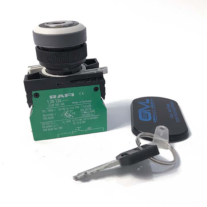 Syneron eLaser START SWITCH UNIT Electrical W/ KEY 1.20 224 *PARTS AS-IS*