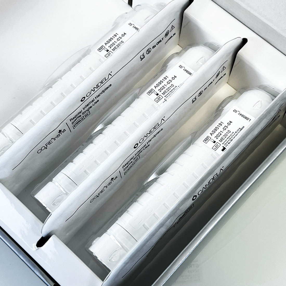 Syneron Candela CO2RE Intima Sterile Disposable INTERNAL Handpiece AS95191 3PK