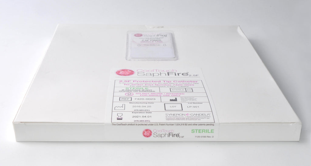 Syneron CoolTouch SaphFire 2.5F CTEV Lasers Protected Tip Catheter 7420-0023