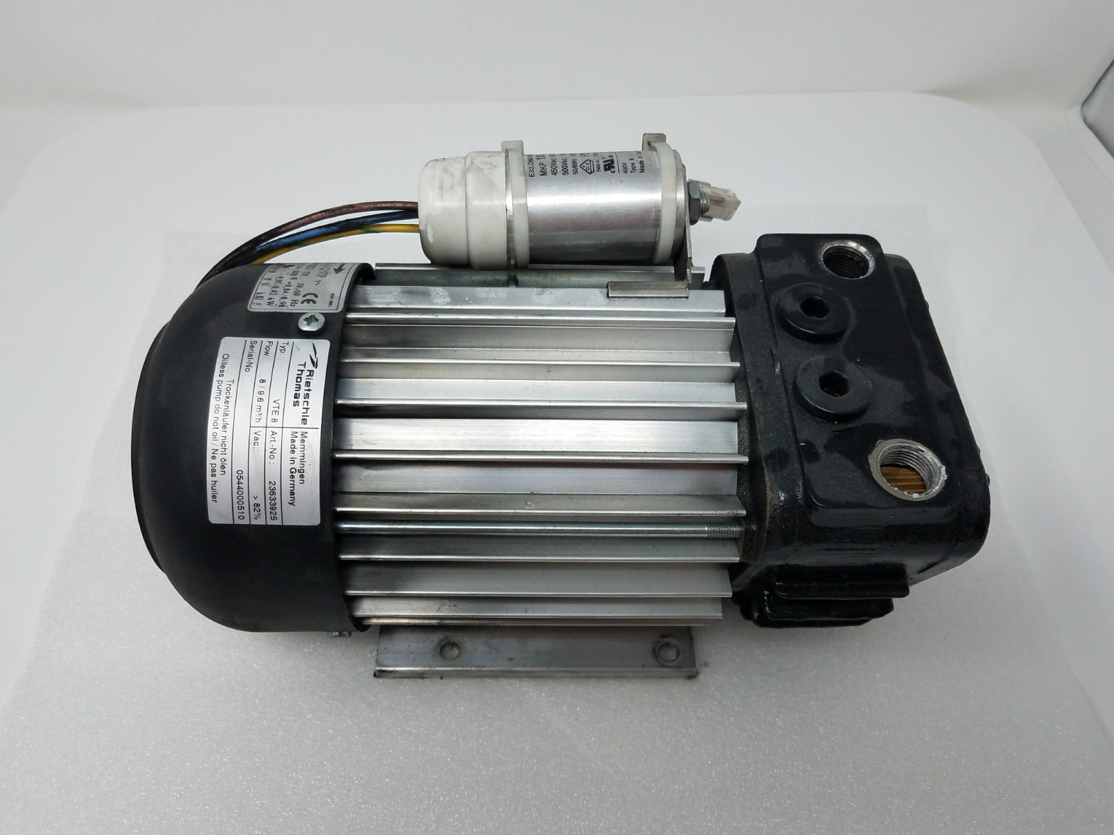 CANDELA Syneron VelaSmooth Vacuum Pump Rietschle Thomas VTE 8 *AS IS PARTS ONLY*
