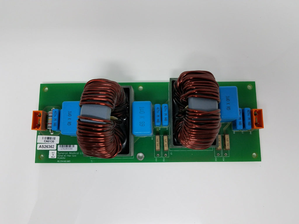 Syneron Comet Laser PCB ACB Filter Card Board P/N AS26362 Parts * SOLD AS IS *