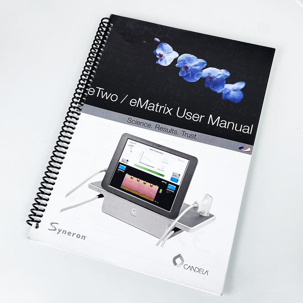 Syneron Candela eTWO eMatrix User Manual PB75533EN-NA