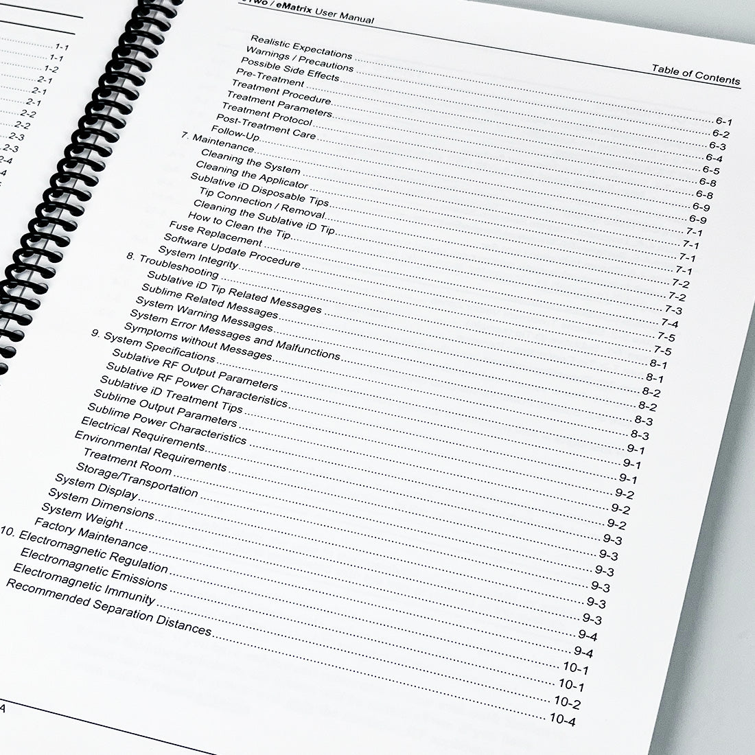 Syneron Candela eTWO eMatrix User Manual PB75533EN-NA