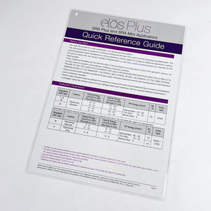 Syneron elos Plus SRA Plus and SRA mini Applicators Quick Reference Guide