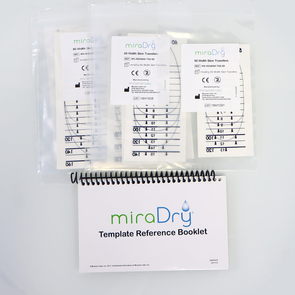miraDry Miramarlabs MD4000-TS2 Template Reference System Kit Booklet Book