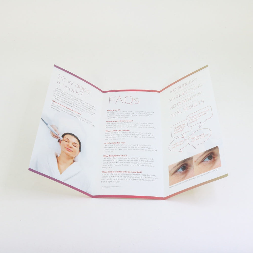 2017 Cynosure TempSure Envi Patient Brochures 921-7027-005 100pk