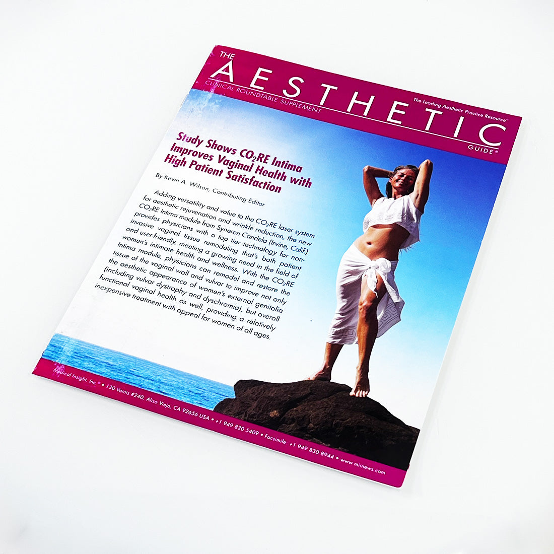 Candela CO2RE Intima The Aesthetic Guide Marketing Booklet