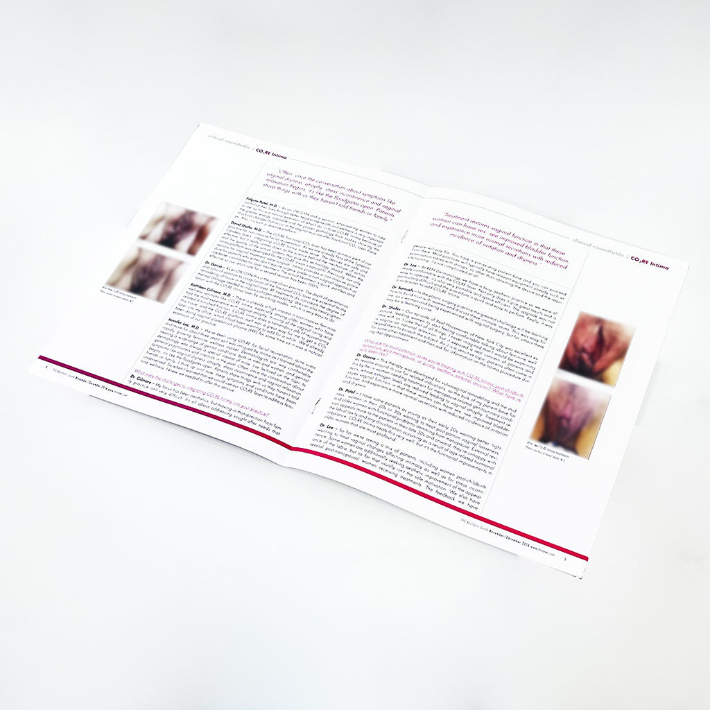 Candela CO2RE Intima The Aesthetic Guide Marketing Booklet