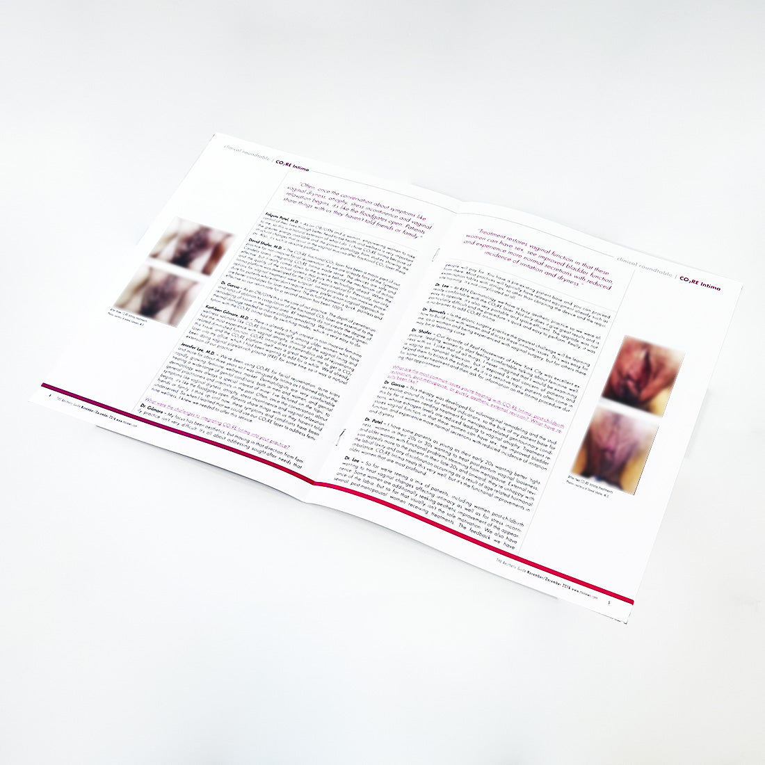 Candela CO2RE Intima The Aesthetic Guide Marketing Booklet