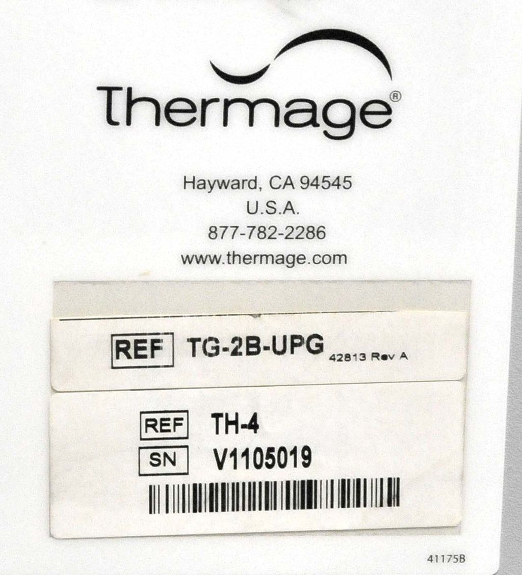 2011 Thermage CPT Radio Frequency Face Skin Tightening Laser RF Body TG-2B-UPG