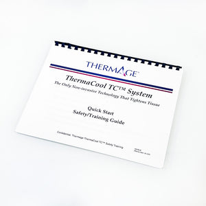 2003 Thermage ThermaCool TC Quick Start Safety Training Guide Manual MK3001B