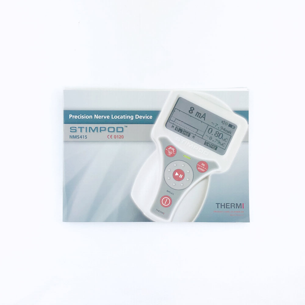 Thermi Stimpod Precision Nerve Location Device User Manual PN: NMS415