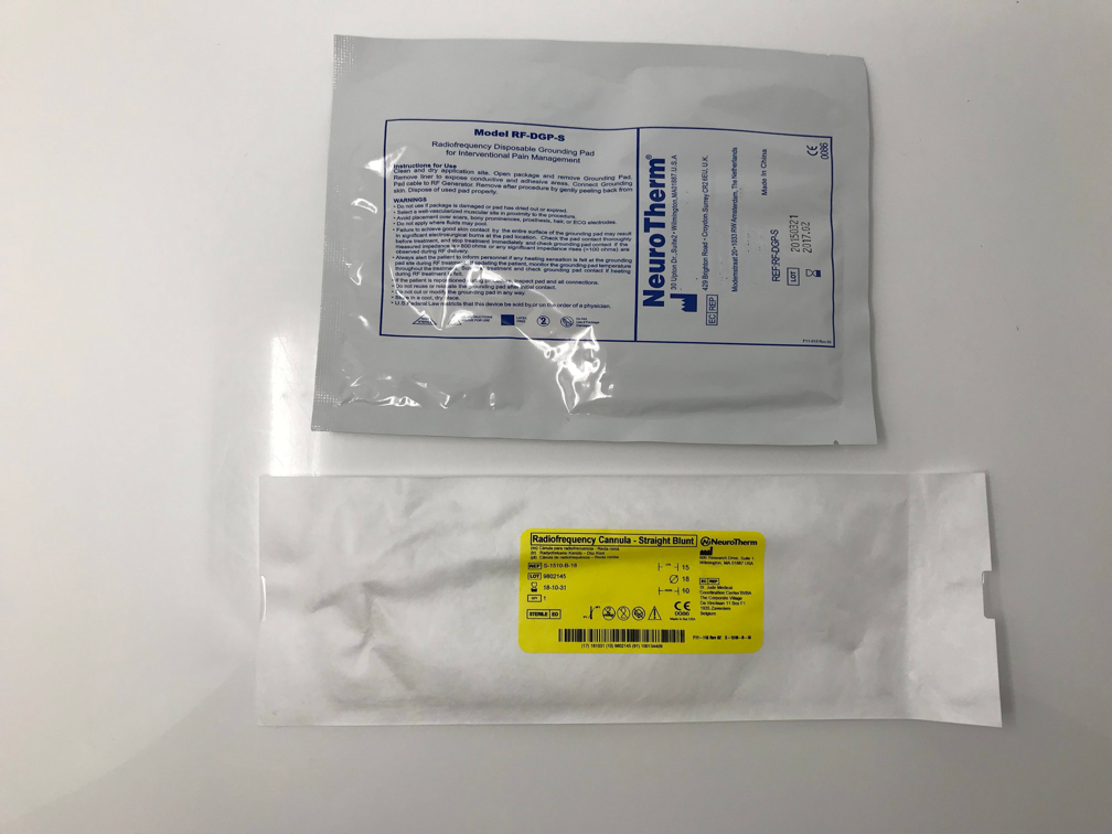 Thermi Aesthetics ThermiRF RF Cannula Grounding Pad Disposable Kit R-KIT-15-18-