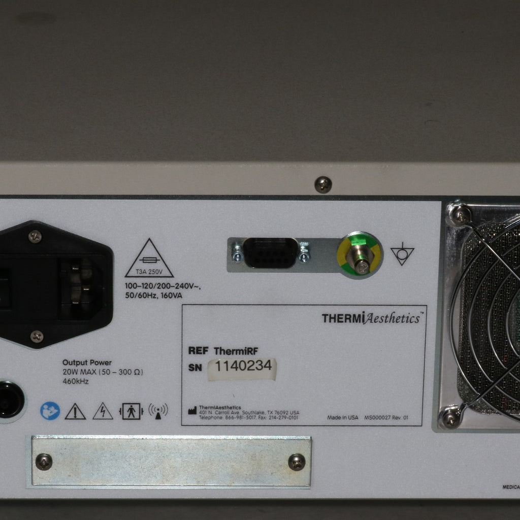 Thermi Aesthetics ThermiRF RF ThermiSmooth ThermiTight ThermiRase All Enabled