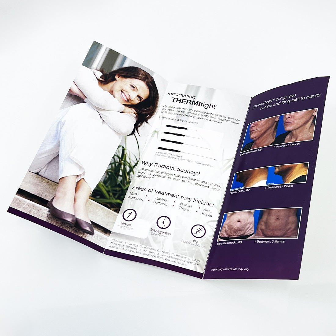 Thermi ThermiTight Enhance the Natural You Marketing Brochure x23 Pc