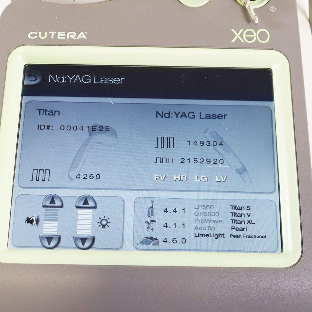 Cutera XEO Titan XL Handpiece - Shot Count: 4,269