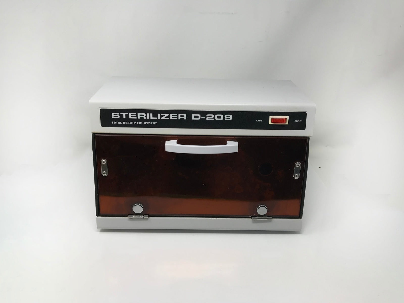 SALON CABINET Total Beauty Equipment 11 Watt Sterilizer Oven Spa UV D-209 AS IS