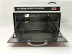 SALON CABINET Total Beauty Equipment 11 Watt Sterilizer Oven Spa UV D-209 AS IS