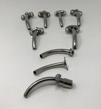 Tracheostomy Tube Sets Trachea Trach Pilot Stainless Metal Set Air Way Lot
