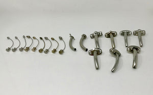 Tracheostomy Tube Sets Trachea Trach Pilot Stainless Metal Set Air Way Lot