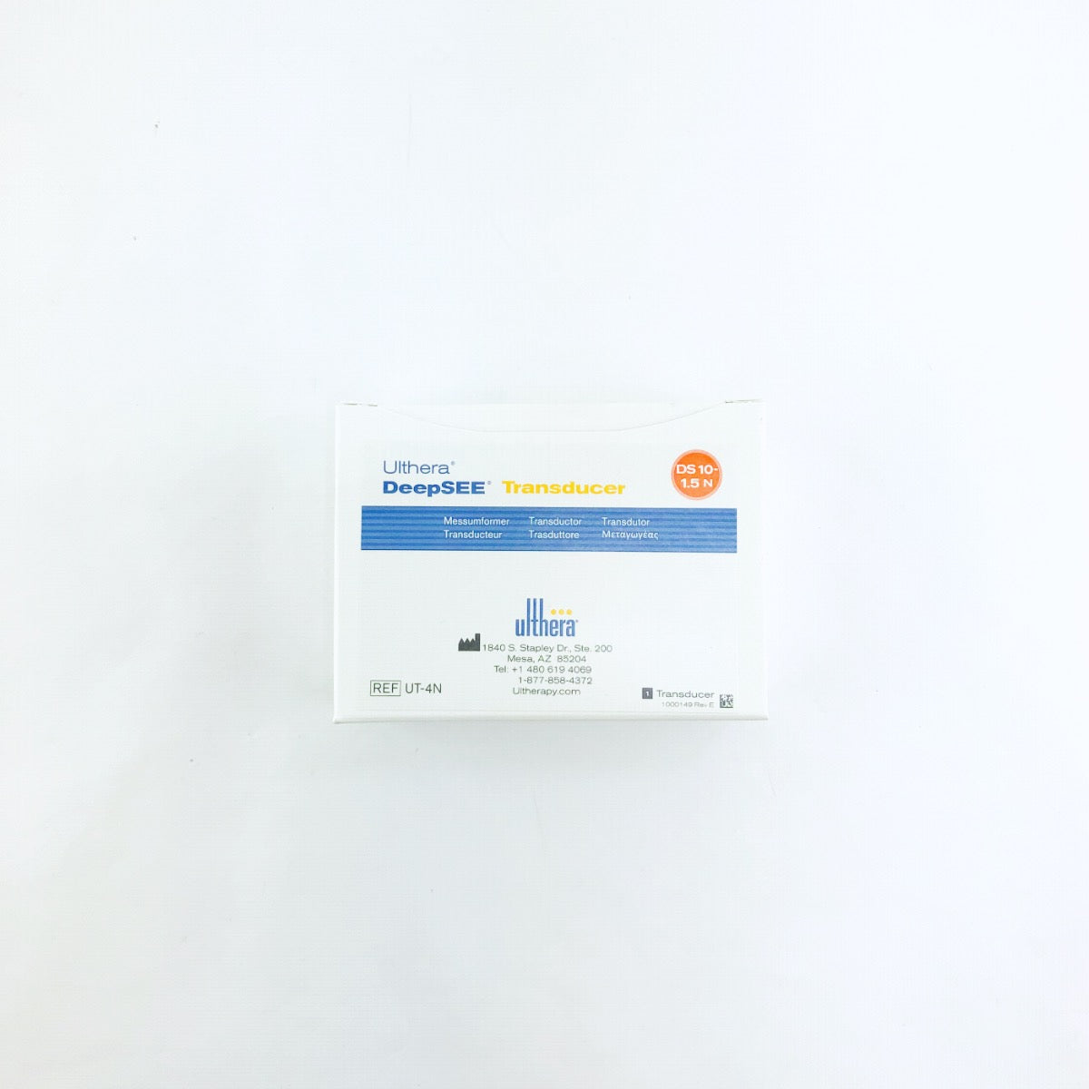 Ulthera DeepSEE Transducer Ultrasound Ultherapy Orange Exp 06/15 - 24 Lines Full