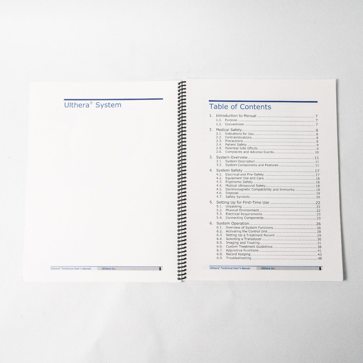 Ulthera System DeepSEE TECHNICAL USER'S MANUAL 9725-0004 Version 5.3 * 65 Pages