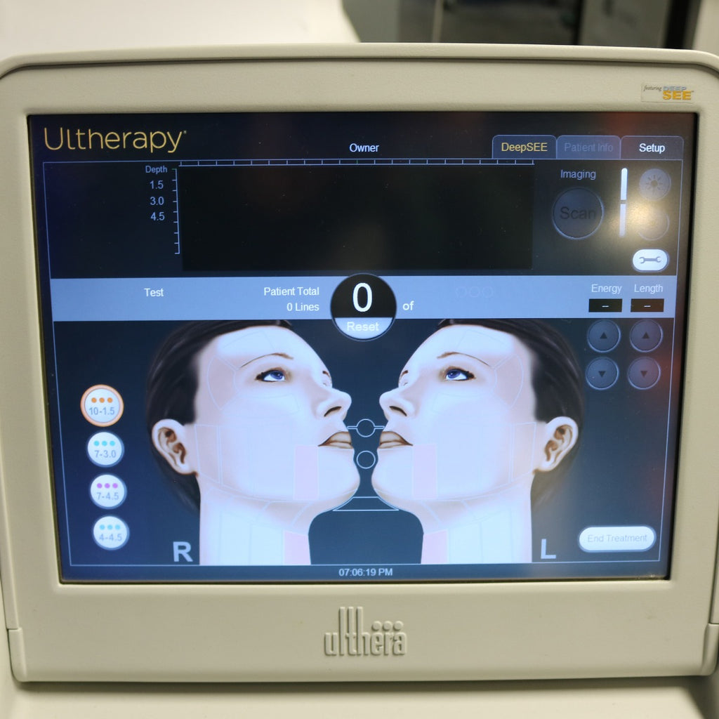 2011 Ulthera Ultherapy DEEPsee Ultrasound Skin Tightening Contouring + Handpiece
