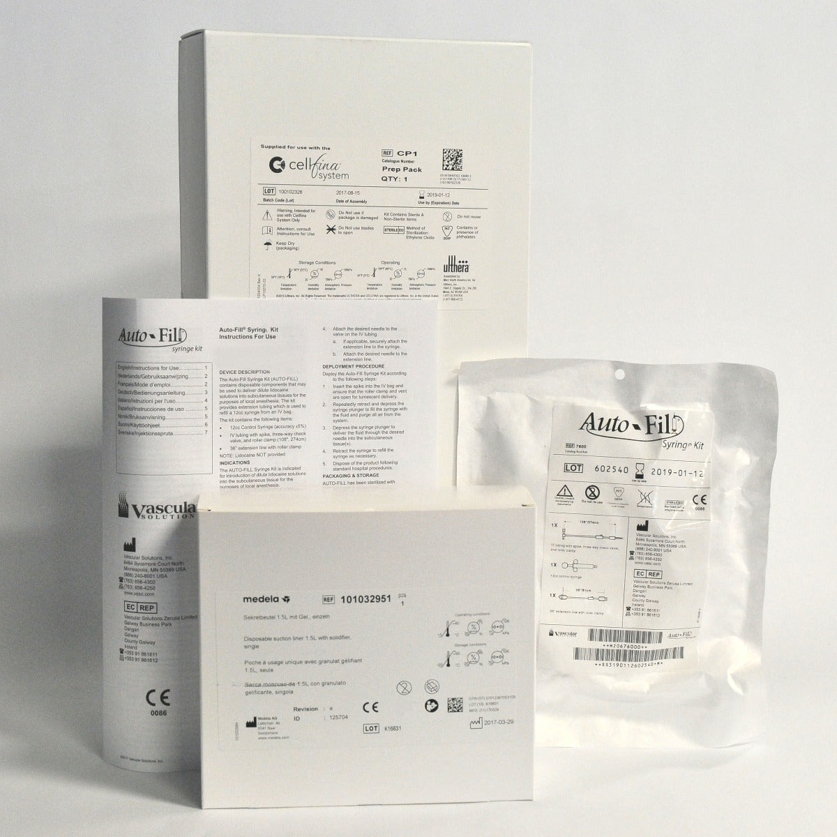 Cellfina System CP1 Preparation Pack Disposable Kit Expired 04/2020