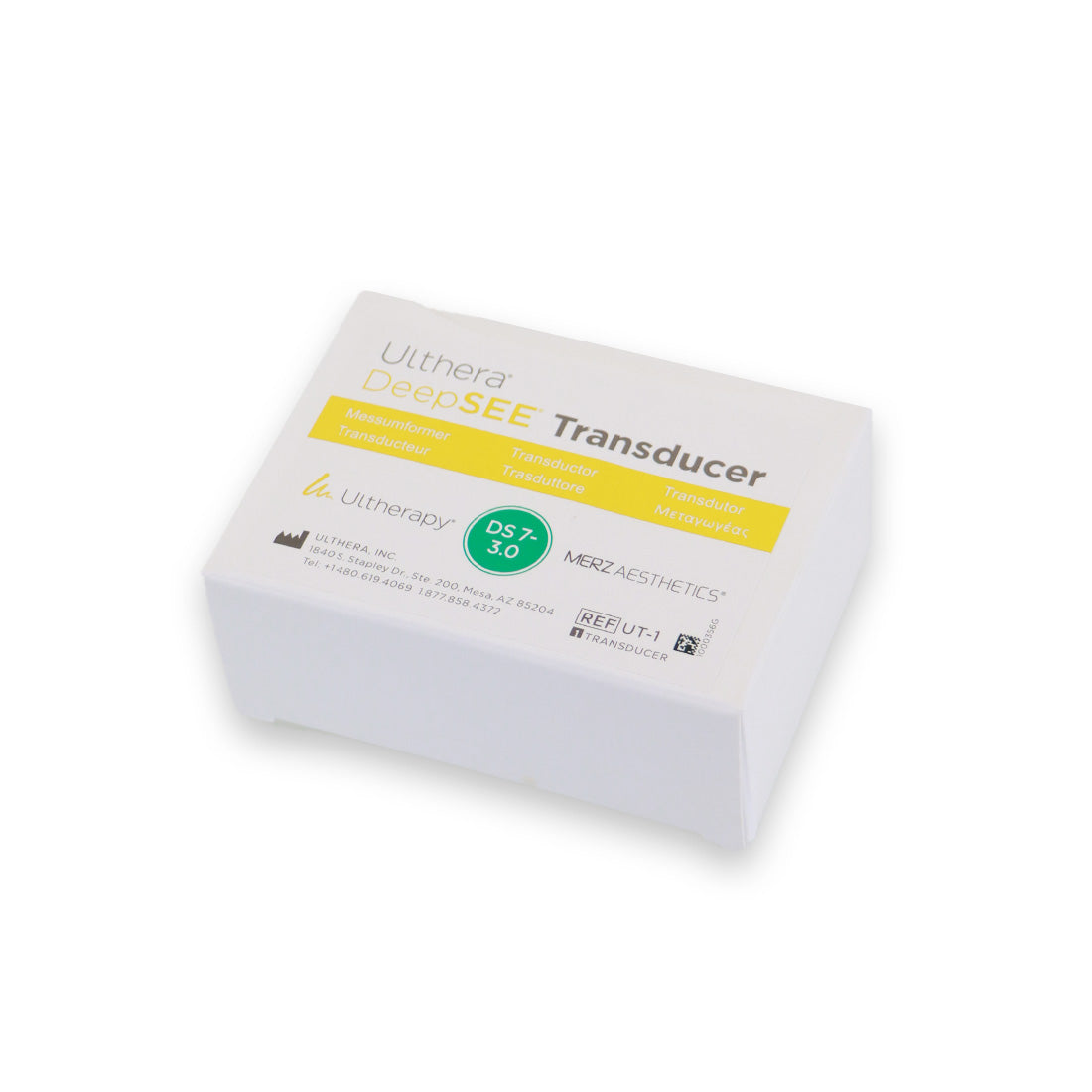 Ulthera DeepSEE DS 7-3.0 (Green) Transducer UT-1 - 2,400 Lines Remaining