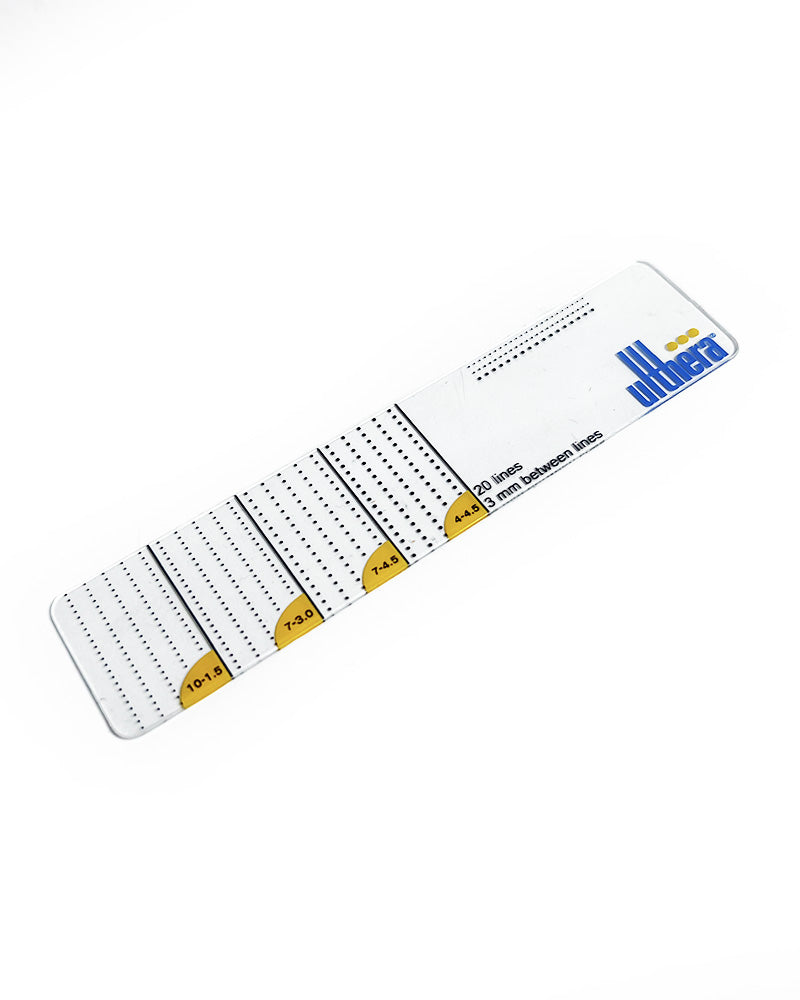 Ulthera Ultherapy Treatment Planning Card Clear Gauge Ruler Guide
