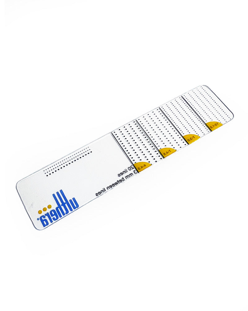 Ulthera Ultherapy Treatment Planning Card Clear Gauge Ruler Guide
