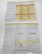 Ultherapy Patient After Treatment Brochure Informational Pamphlet Lot of 31