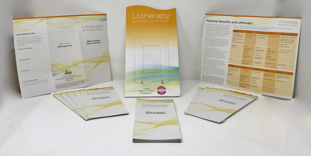 Ultherapy Patient Information Pamphlet "What to Expect After Treatment" 175 pcs.