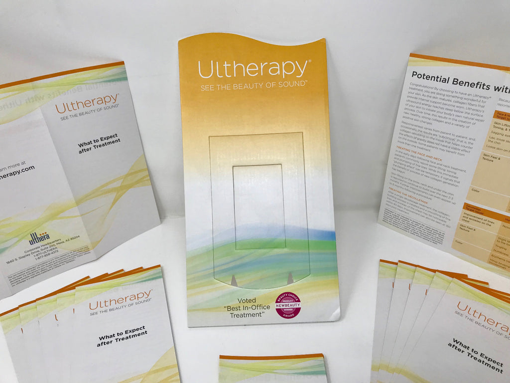 Ultherapy Patient Information Pamphlet "What to Expect After Treatment" 175 pcs.