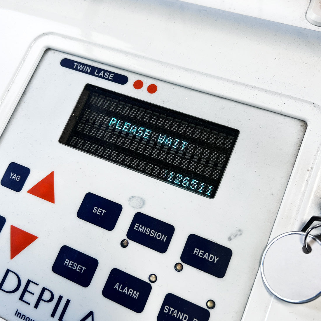 2002 Depilase Twin Laser Ultrawave 11 With YAG and Alex Handpiece