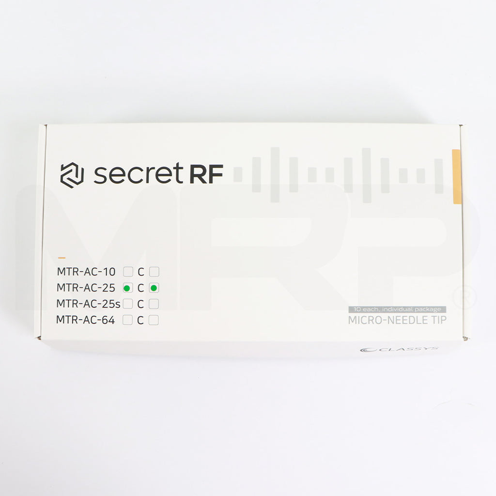 ilooda SecretRF Microneedle Tips 25 Pin Semi-Insulated MTR-AC-C-25, Set of 10