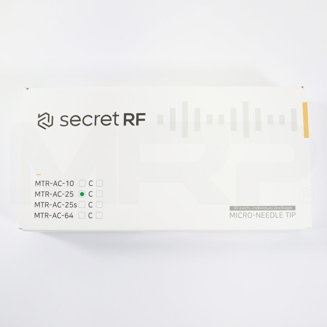 Ilooda SecretRF Microneedle Tips 25-Pin MTR-AC-25 Non-Insulated x10 EXP 2027