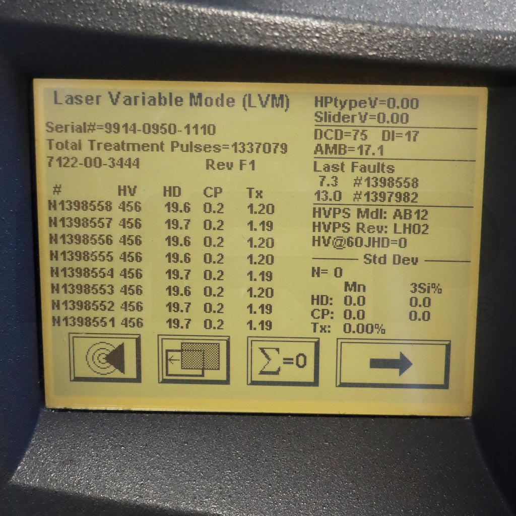 2005 Candela GentleYag Nd: YAG Laser Workstation Device Vascular Lesions Hair Removal