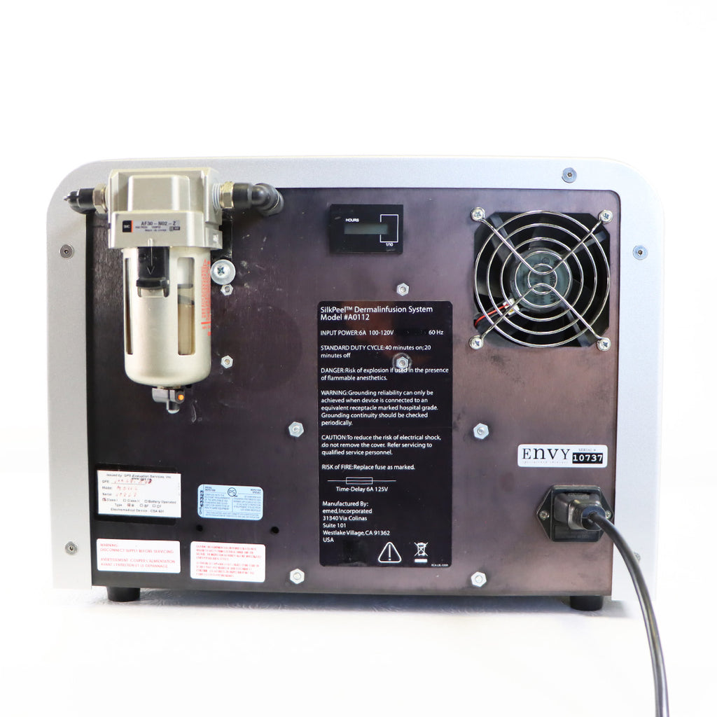 Envy Medical SilkPeel Dermalinfusion Skin Resurfacing Treatment System 800.2 Hours