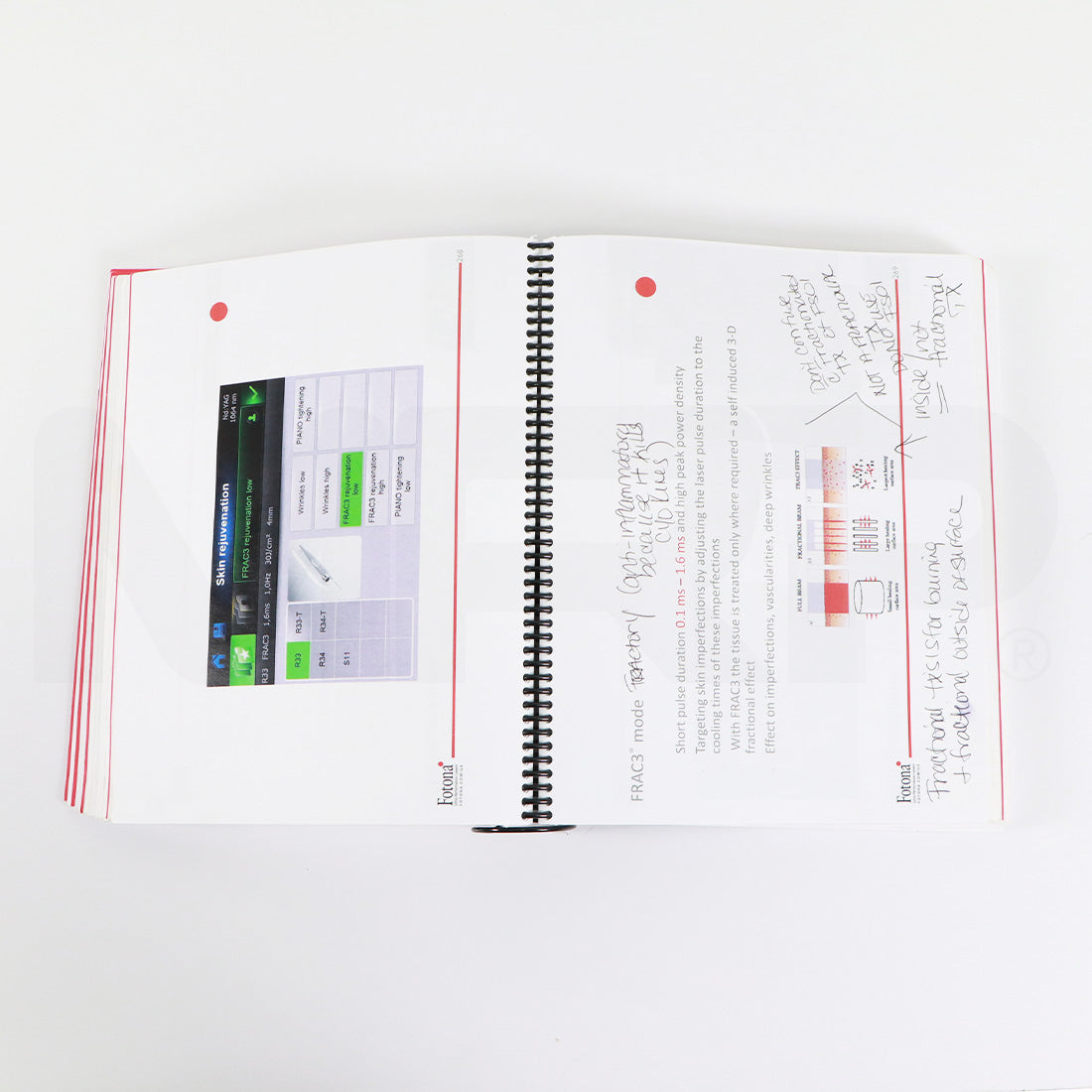 Fotona Aesthetic Training Pro Laser Trainig Operator Manual Guide