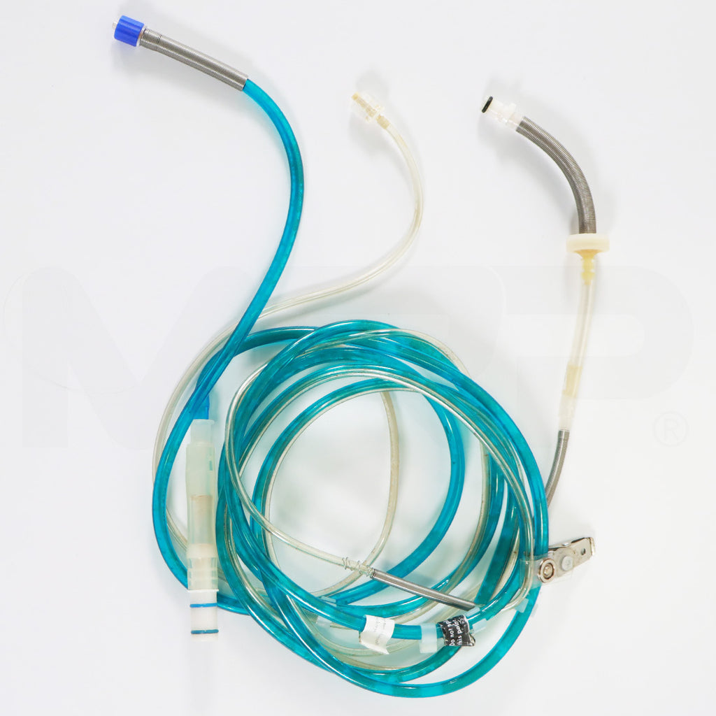 Edge Systems Hydrafacial Handpiece Tubing Clear Blue Double Fork Tube Hose