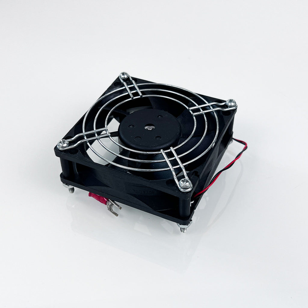 Med Incorporated Silkpeel DC-12V Fan W/ Connectors Hardware PARTS AS-IS