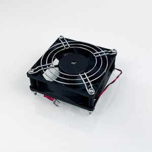 Med Incorporated Silkpeel DC-12V Fan W/ Connectors Hardware PARTS AS-IS